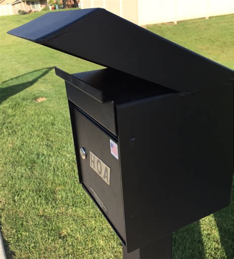 metal cash drop box uline|Outdoor Secure Payment Locking Drop Box.